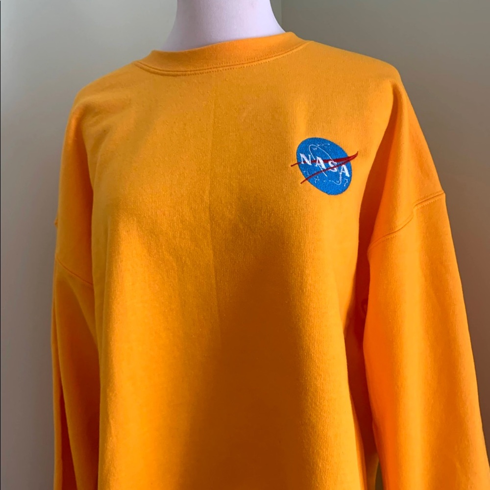 NASA Custom Embroidered Crewneck Sweater